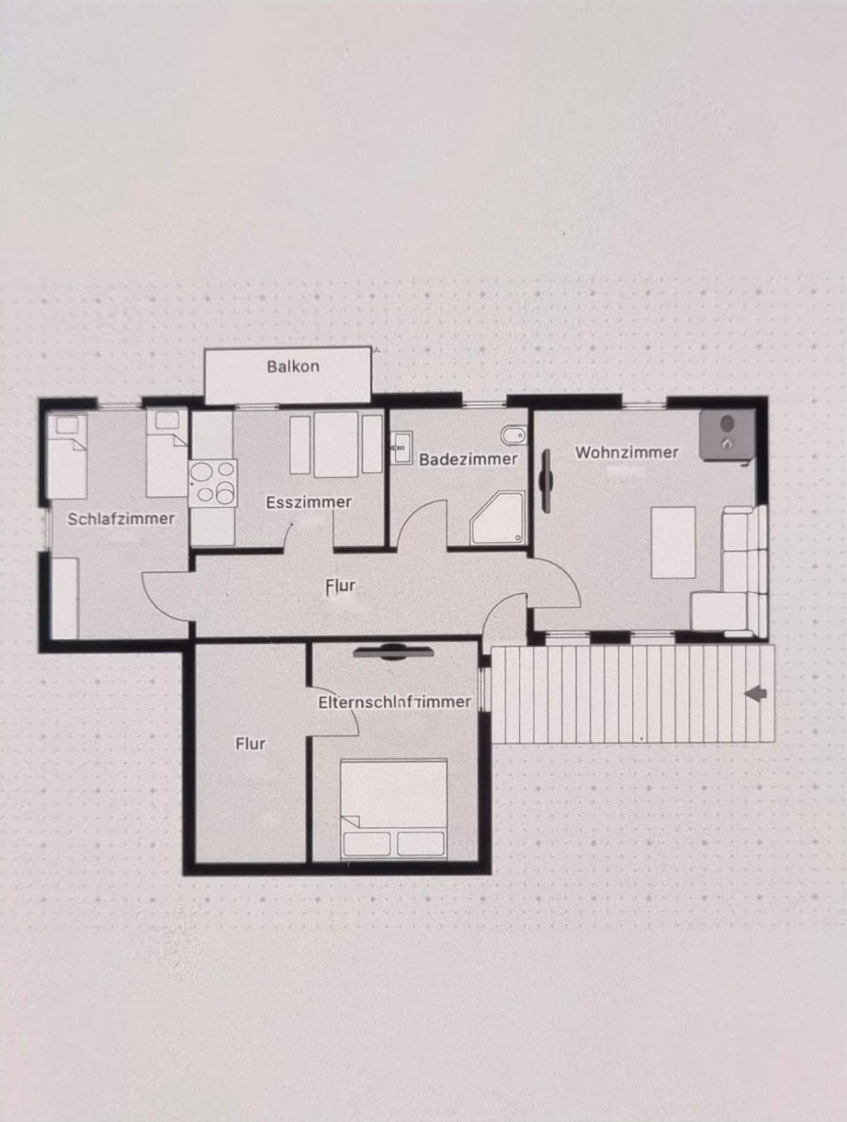 לנסטאט Ferienwohnung Kurparkblicksauerland מראה חיצוני תמונה